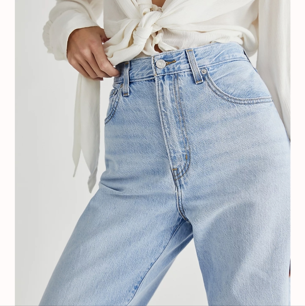 Levi's High Loose Taper light wash - 26 - Picture 3 of 4